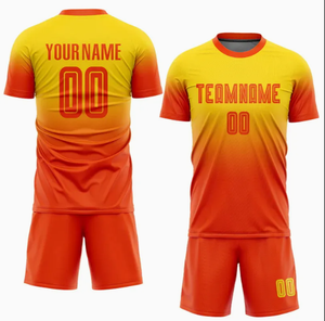 เสื้อฟุตบอลสำหรับผู้ชายผ้าโพลีเอสเตอร์ระบายอากาศได้ดีใส่สบายเล่นกีฬา100% มืออาชีพผลิต - Product Image 4