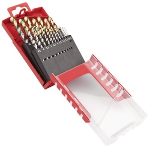 ชุดดอกสว่าน A087 DIN 338 ประเภท N HSS 1-10 มม. X 0.5 มม. แบบขั้นบันได - Product Image 1