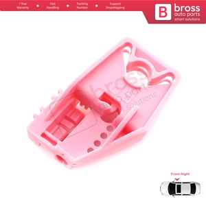 คลิปซ่อมชุดมอเตอร์กระจกหน้าต่างด้านหน้าขวา รุ่น BWR338 สำหรับรถยนต์ Octavia MK2 A5 1Z3 1Z5 ปี 2004-2013 แบบ 4/5 ประตู รหัสอะไหล่ 1Z1837462 - Product Image 5