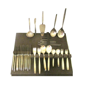 Restaurant Spoons Forks Knives Rose <b>Gold</b> Flatware <b>Cutlery</b> <b>Set</b> Mirrored steel giftware accessories products - Product Image 6