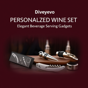 Juego de Vino Personalizado Diveyevo, Elegantes Accesorios para Servir Bebidas - Product Image 3