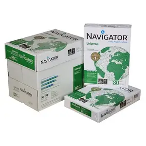 Papier navigateur de qualité supérieure d'usine/navigateur de rame de papier a4/papier universel 80gsm a4 blanc