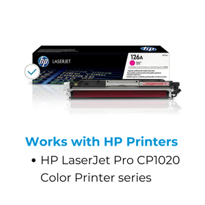 Cartouche de toner HP 126A originale pour imprimante LaserJet, <span class=keywords><strong>magenta</strong></span>, modèle <span class=keywords><strong>CE313A</strong></span>, haute qualité, toner HP CE285A - Product Image 4