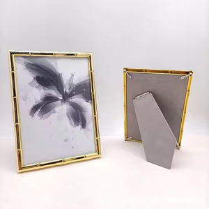 Cadres photo en métal de luxe personnalisés en gros de haute qualité avec impression personnalisée Décoration intérieure de haute qualité - Product Image 4