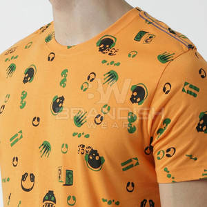 Impresión personalizada de la sublimación del logotipo de la camiseta al por mayor Tallas grandes de los hombres de la sublimación Camisetas en venta directa de fábrica - Product Image 6