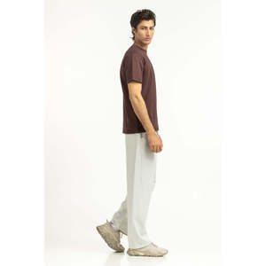Vêtements de sport pour hommes à manches courtes, col rond, en jersey 100% coton écologique, coupe classique, 320g, impression numérique, fabricant OEM ODM - Product Image 4