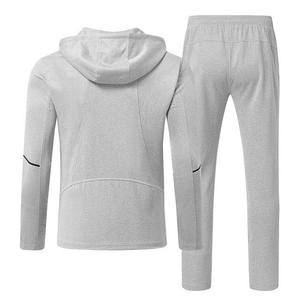 Regular Fit Casual Chándales Ropa deportiva Algodón Poliéster Cordón Sudaderas con capucha Joggers Entrenamiento Jogging Wear - Product Image 2