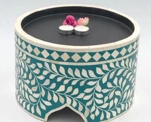 Soporte de postre de madreperla de alta demanda, elegante juego de regalo árabe de Ramadán Eid con soporte para pastel con incrustaciones de fregona - Product Image 5