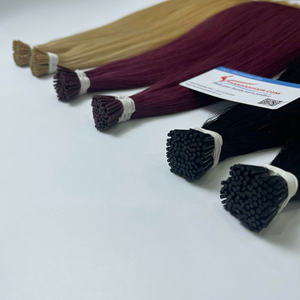 Nouveau produit Extensions de cheveux à pointe de kératine I Tip Faciles à poser Extensions de cheveux à pointe en couleurs Sans perte de cheveux Sans nœuds - Product Image 5