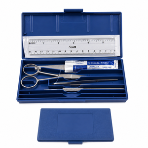 Kit de 6 instruments de dissection pour étudiants en biologie et médecine, instruments chirurgicaux en acier inoxydable allemand de qualité supérieure - Product Image 3