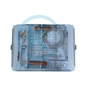 Instrumentos quirúrgicos ortopédicos básicos de alta calidad Juego de instrumentos DHS \ DCS de acero inoxidable para cirugía de fractura - Product Image 4