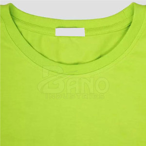 T-Shirt tricoté de haute qualité à séchage rapide en prix de gros bas quantité minimale de commande coupe régulière vêtements personnalisés fabriqué en coton fibre de bambou respirant - Product Image 2