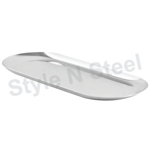Placa gruesa Placa de acero inoxidable Utensilios de cocina Bandeja rectangular Acero inoxidable - Product Image 1
