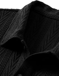 Polo de alta calidad para hombre, Color sólido, manga corta, sin arrugas, tela de secado rápido, uniformes de negocios informales inteligentes - Product Image 3
