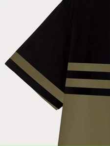 Camiseta Casual Premium 2026 de Nuevo Estilo para Hombre, Corte Ajustado, Camiseta con Estampado Personalizado para Exteriores, Camiseta Moderna con Logotipo Personalizado - Product Image 3