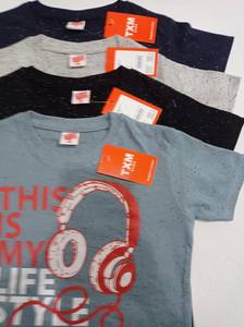 Nouveauté Ensemble garçon T-shirt personnalisable Look élégant Vêtement décontracté Motif imprimé Tricot doux 100% coton Séchage rapide - Product Image 5