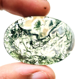 Fabulous Top Quality <b>Moss</b> <b>Agate</b> Loose Gemstone Hand made Smooth Polished <b>Moss</b> <b>Agate</b> Semi Precious <b>Agate</b> For Jewelry Making - Product Image 2