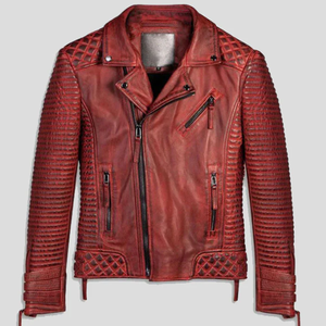 Nouvelle Veste en Cuir Unisexe Modèle 2026 Tendance Coupe-Vent Col Montant Logo Avant Style Vintage Hiver - Product Image 1