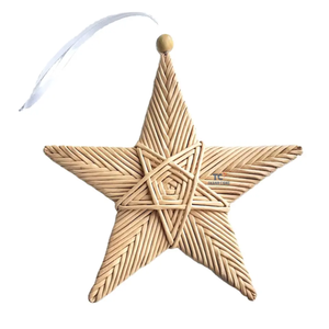 ระฆังหวายทำมือเครื่องประดับคริสต์มาสสำหรับตกแต่งวันหยุดคริสต์มาสฤดูหนาว - Product Image 4