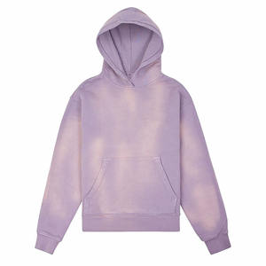 เสื้อฮู้ดดี้ผู้ชายสำหรับฤดูหนาว ราคาส่ง คุณภาพสูง ผ้าฝ้ายออร์แกนิค 100% ปักลาย ล้างสีแบบแอซิดวอช - Product Image 1