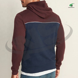Pull à capuche oversize pour homme, best-seller, logo personnalisé, coton mélangé, matière basique, vêtements décontractés d'hiver - Product Image 5