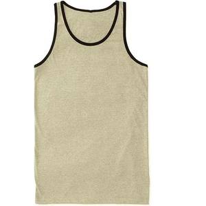 Verano sin mangas hombres entrenamiento Fitness camisetas sin mangas High Street algodón transpirable alta calidad personalizado sólido gimnasio chaleco hombres camisetas sin mangas - Product Image 3