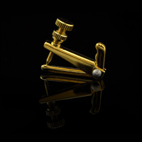 Accordeur fin de violon or cordes de violon crochet 1/4 1/2 3/4 4/4 accessoires de violon pleine grandeur
