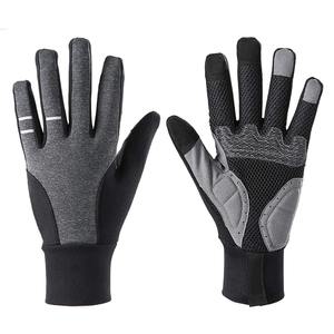 Guantes de carreras de alta calidad para hombres y mujeres, cuero transpirable, compatibilidad con pantalla táctil, equipo de protección resistente a los cortes para esquí - Product Image 5