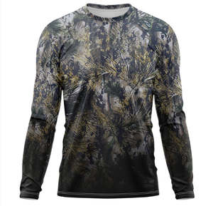 Jersey de pesca con estampado personalizado, ropa UPF, camisas de manga larga de pesca, camisa para exteriores, camisa de sublimación de poliéster 100% de rendimiento - Product Image 4