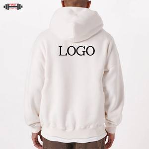 Sweats à capuche de qualité supérieure avec logo personnalisé 100% polaire de coton unisexe de haute qualité pour l'hiver 300g sweat à capuche coupe-vent doublé Non - Product Image 5