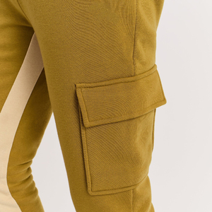 Pantalons de jogging pour hommes, décontractés, pour l'extérieur, streetwear, en coton, surdimensionnés, évasés, amples, pantalons pour hommes - Product Image 6