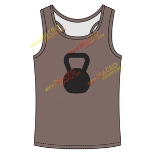 Créez votre propre débardeur léger en maille avec des motifs textuels, créez des t-shirts de sport personnalisés, décontractés, 100% coton, vêtements de sport personnalisés - Product Image 3