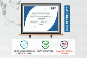 อาหารเสริมเมก้ากรีนแคป แคปซูล 180 เม็ด ผลิตในสหรัฐอเมริกา ราคาตลาดดีที่สุด มีบริการติดฉลากส่วนตัว จำหน่ายจำนวนมาก - Product Image 3