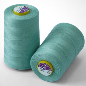 Fils à coudre en polyester 100% haute ténacité HL AGON 50S/2, mélanges de coton denim léger, OEM personnalisé, 5000M/cône, taille 50S/2 - Product Image 4