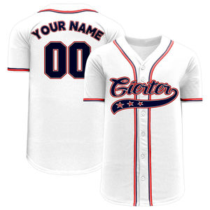 Pack d'uniformes de baseball d'équipe personnalisables - Ensemble maillot et pantalon à col en V imprimé par transfert thermique, durable, respirant, 100 % polyester, haute qualité - Product Image 6