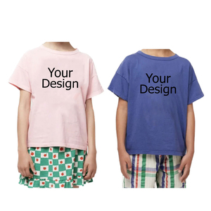 OEM venta al por mayor último estilo bebé niña camiseta en alta calidad transpirable de secado rápido antiarrugas ropa casual bebé niña camiseta - Product Image 2