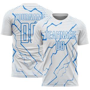 Conjunto de Uniforme de Fútbol Personalizable, Ligero, Transpirable y de Secado Rápido, Jersey Completo con Pantalones Cortos, Diseño Sólido, Suministro OEM, Impresión Digital 100% - Product Image 3