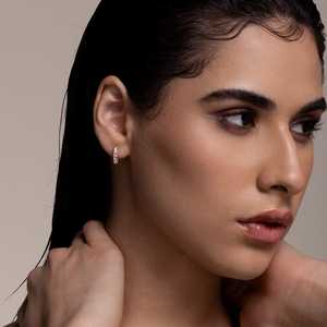 Crystal <b>Silver</b> <b>Earrings</b> 92.5% <b>Silver</b> 191541 Collection - Product Image 4