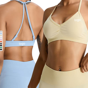 Soutien-gorge de sport à séchage rapide avec bretelles réglables et soutien moyen pour la course à pied Yoga Gym et le confort actif quotidien - Product Image 1