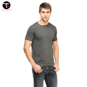 Medias mangas transpirables ligeras de alta calidad para hombre, hechas a medida con logotipo estampado bordado, cuello redondo personalizado a precio barato - Product Image 5