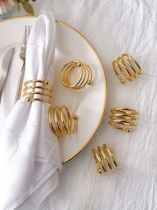 Servilletero de Metal con Diseño de Primavera para Boda, Decoración de Mesa de Comedor, Servilletero Europeo, Decoración de Mesa de Boda, Servilletero - Product Image 3