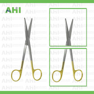 Ciseaux de dissection Littler, manuels, en carbure de tungstène, droits, 140 mm, en acier inoxydable chirurgical, réutilisables, instruments médicaux - Product Image 4