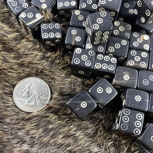 ชุดลูกเต๋าฮอร์นควายธรรมชาติทำมือสำหรับ RPG DND และเกมกระดานลูกเต๋าหลายเหลี่ยมแบบพรีเมี่ยมเหมาะเป็นของขวัญสำหรับนักเล่นเกมและผู้ชื่นชอบเกม - Product Image 2