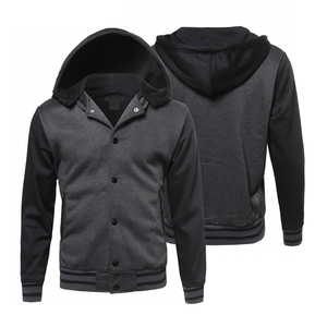 Sudadera con Capucha Extra Grande de Forro Polar de Alta Calidad, Unisex, Largo Regular, 100% Algodón, para Hombre, Invierno, con Estampado y Bordado Personalizado - Product Image 4