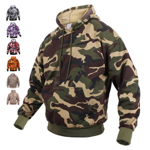 Wholesale Camo <b>Hoodie</b> For Men's Pullover <b>Long</b> Sleeve Cotton Polyester Heavyweight <b>Oversized</b> Camo Hoodies For Boys - Product Image 5