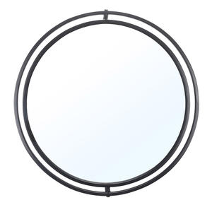 Miroir mural rond moderne et durable avec cadre de couleur personnalisée pour hôtels et décoration intérieure – Marque privée - Product Image 1
