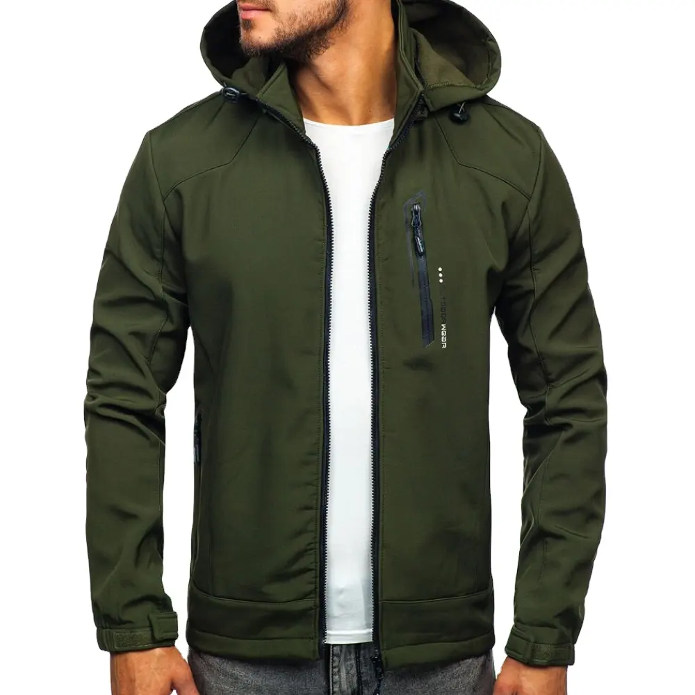 High Quality Custom Tactical Softshell Jacket Combat Jacket Coat with Removable Hooded,hunting Fishing Jacket