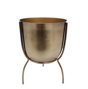 Maceta Macetas Oro Lujo Barato Decoración interior Metal moderno Soportes al por mayor Hogar Jardín Macetas Flor Planta Macetas Decoración - Product Image 1