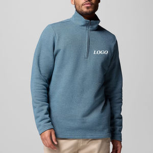 Sudadera para Hombre de Manga Larga con Diseño de Logotipo Personalizado y Puños Acanalados, Corte Holgado para Compradores Mayoristas, Felpa de Algodón - Product Image 1
