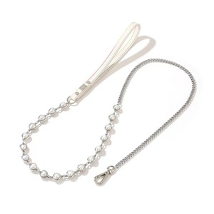 Correa de perro mariposa perla-estilo de lujo-cuerda de tracción decorada con joyería-Cadena de hadas para fotografía de mascotas de boda - Product Image 2